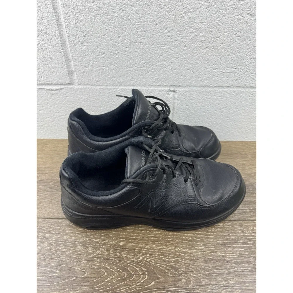 New Balance 674 All Black Men's US Size 10 4E Made In USA Shoes Walking MW674BK